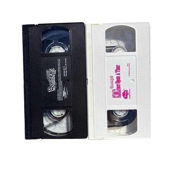 Barney 2 VHS bundle once upon a Time and Barney’s great adventure the movie - Picture 3 of 3